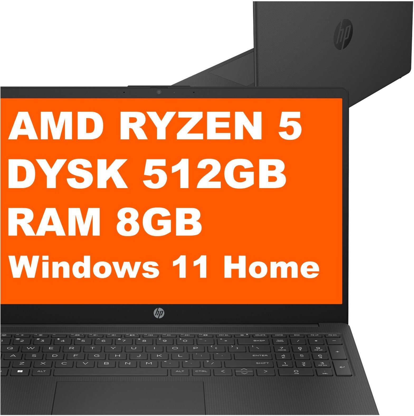 HP 15-fc1004na / D37J0EA / Ryzen 5 / 8GB / 512GB / AMD Radeon / 15,6