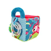 Zabawki sensoryczne - LUDI Miękka KOSTKA SENSORYCZNA Zabawka dla niemowląt - miniaturka - grafika 1