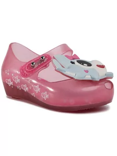 Buty dla dziewczynek - Melissa Półbuty Mini Ultragirl Shark B 32770 Różowy - grafika 1