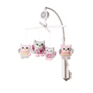 Karuzele dla niemowląt - 4BABY OP08 P&E Karuzelka Musical Mobile OWL - miniaturka - grafika 1