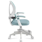Fotele i krzesła biurowe - Fotel MARK ADLER Junior 4.5 Niebieski - miniaturka - grafika 1