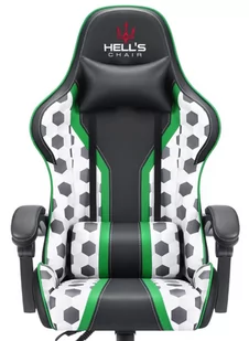 Fotel gamingowy Hell's Chair Futbol Piłka Nożna - Fotele gamingowe - miniaturka - grafika 1