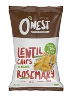 Chipsy - Onest Chipsy z soczewicy z rozmarynem 75 g Bio - żywność - miniaturka - grafika 1