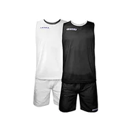 Zestawy męskiej odzieży sportowej - LEGEA,KIT DOUBLE,BLACK-WHITE,3XL,Unisex - miniaturka - grafika 1