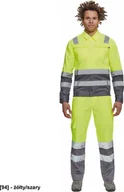Odzież robocza - CERVA VALENCIA HV kurtka odblaskowa z zapięciem na suwak - żółty/szary 60 - miniaturka - grafika 1