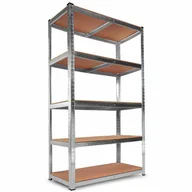Szafy i regały magazynowe - Regał Metalowy Magazynowy Warsztatowy 180 x90x40 - miniaturka - grafika 1