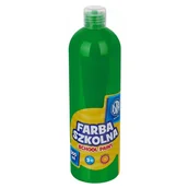 Szkolne artykuły papiernicze - Astra Farba Szkolna Plakatowa Duża 500ml Zielona 1 Sztuka - miniaturka - grafika 1