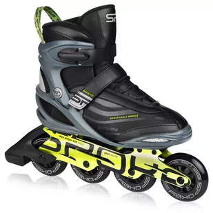 Spokey Rolki Preto rekreacyjne czarne r 42 929426 - Rolki - miniaturka - grafika 1