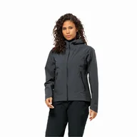 Kurtki damskie - Damska kurtka rowerowa Jack Wolfskin BIKE COMMUTE MONO JKT W phantom - XS - miniaturka - grafika 1