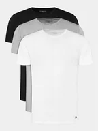 Koszulki męskie - Tommy Hilfiger Komplet 3 t-shirtów UM0UM03138 Kolorowy Regular Fit - miniaturka - grafika 1