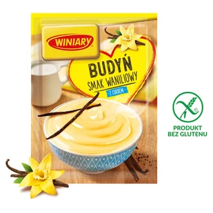 Winiary budyń waniliowy z cukrem 60g - Budyń - miniaturka - grafika 1