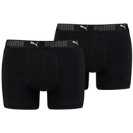Majtki męskie - Męskie bokserki Puma Sport Cotton Boxers 2P Rozmiar: M / Kolor: czarny - miniaturka - grafika 1