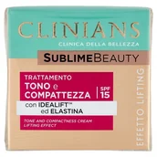 Kremy do twarzy - CLINIANS Tono Compattezza - krem tonizująco-ujędrniający, kompleks peptydowy (50 ml) - miniaturka - grafika 1