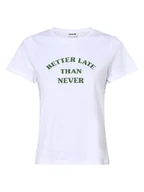 Koszulki i topy damskie - Noisy May - T-shirt kobiety NMNate, biały - miniaturka - grafika 1