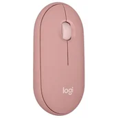 Myszki - LOGITECH Pebble Mouse 2 M350s Różowy 910-007014 - miniaturka - grafika 1
