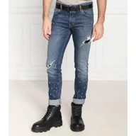Spodnie męskie - Just Cavalli Jeansy | Slim Fit - miniaturka - grafika 1