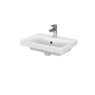 Umywalki - Cersanit Moduo Slim Umywalka meblowa 50x35 cm wąska, biała EcoBox K116-008-ECO - miniaturka - grafika 1