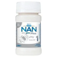 Mleko modyfikowane - Nestle Nan Optipro Plus HM-O 1, mleko początkowe, od urodzenia, płyn, 90ml - miniaturka - grafika 1