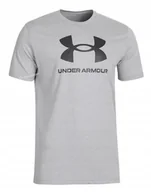 Koszulki męskie - UNDER ARMOUR BAWEĹNA T-SHIRT KOSZULKA / rozm M - miniaturka - grafika 1