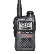 Krótkofalówki - Baofeng UV-3R mk II 2W dwupasmowy radiotelefon (duobander) 2m + 70cm w kolorze czarnym - miniaturka - grafika 1