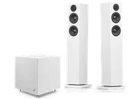 Głośniki i kolumny - Audio Pro A38 + SW-5 (biały) - miniaturka - grafika 1