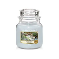 Świece - Yankee Candle Świeca zapachowa średni słój water garden 411g - miniaturka - grafika 1