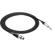 Kable - Kabel BLACKBIRD BBMCJ2 Jack 6.3 mm - XLR żeński 2 m - miniaturka - grafika 1
