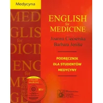 Wydawnictwo Lekarskie PZWL English for medicine z płytą CD - Joanna Ciecierska, Barbara Jenike