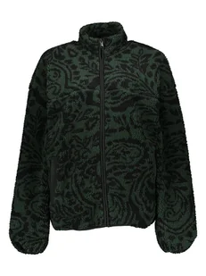 ONLY & SONS Kurtka polarowa w kolorze ciemnozielono-czarnym - Odzież trekkingowa męska - miniaturka - grafika 1