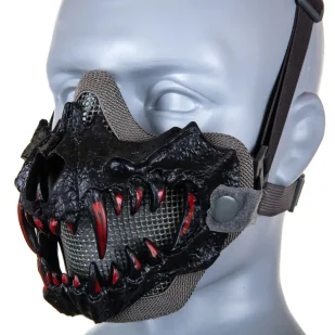 Maska Stalker Fangs Standard Szara - Odzież taktyczna i umundurowanie - miniaturka - grafika 1
