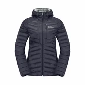 Kurtki damskie - Damska kurtka hybrydowa Jack Wolfskin ROUTEBURN PRO INS JKT W Graphite / Cool Grey - XS - miniaturka - grafika 1