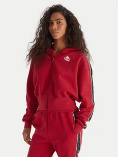 Kappa Bluza Banda Clarise 32261BW Czerwony Regular Fit - Bluzy damskie - miniaturka - grafika 1