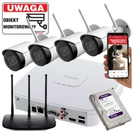 Zestawy do monitoringu - Monitoring domu 4 kamery WiFi 4MPx IPC-HFW1430DS-SAW-0280B Detekcja ruchu Mikrofon Aplikacja - miniaturka - grafika 1