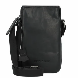 Greenburry Pure Black Etui na telefon komórkowy Skórzany 11 cm black - Etui i futerały do telefonów - miniaturka - grafika 1