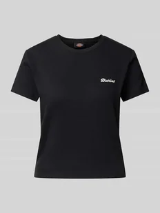 T-shirt z mieszanki bawełny model ‘LEWISTOWN’ - Koszulki i topy damskie - miniaturka - grafika 1