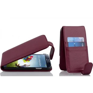 Cadorabo pokrowiec na Samsung Galaxy S4 w naturalnym etui ochronnym pokrowiec z klapką na telefon komórkowy pokrowiec z imitacji skóry - Etui i futerały do telefonów - miniaturka - grafika 1