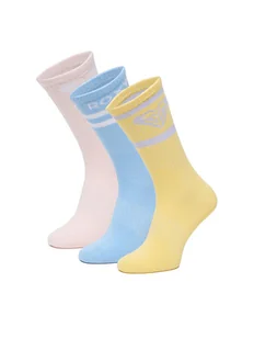 Roxy Skarpety CEO_AS_ROXY_11_W_AW25 (3-PACK) Kolorowy - Skarpetki damskie - miniaturka - grafika 1