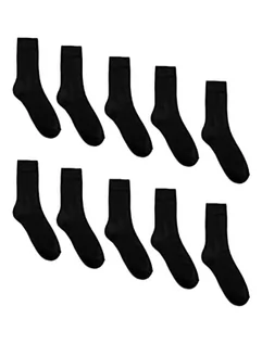 Skarpetki męskie - Koton Męskie skarpety Basic 10er Set Sock, czarne (999), Czarny (999), rozmiar uniwersalny - grafika 1