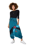 Spodnie damskie - Aller Simplement Spodnie w kolorze turkusowym - miniaturka - grafika 1