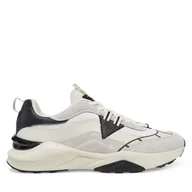 Sneakersy męskie - Sneakersy Guess FMJVAL ELE12 Biały - miniaturka - grafika 1