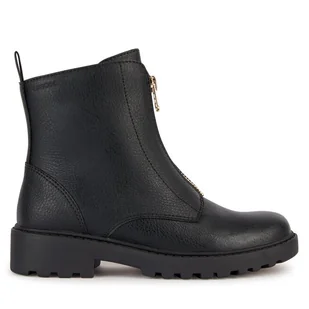 Botki Geox J Casey Girl J3620E 000BU C9999 D Czarny - Buty dla dziewczynek - miniaturka - grafika 1