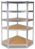 Szafy i regały magazynowe - Narożny regał magazynowy do garażu F8-E52 - miniaturka - grafika 1