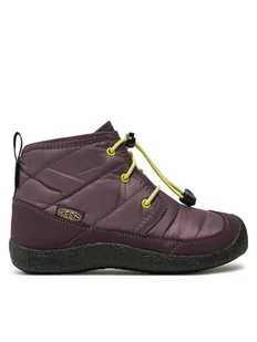 Keen Trzewiki Howser II Waterproof Chukka 1029427 Fioletowy - Buty dla chłopców - miniaturka - grafika 1