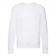 Bluzy męskie - Lekka Bluza Męska Lightweight Raglan Sweat Biały r. M - miniaturka - grafika 1