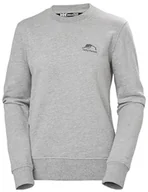 Bluzy damskie - Helly Hansen Damska bluza z grafiką W Nord, 953 szary melanż, XL - miniaturka - grafika 1
