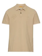 Koszulki męskie - Camel Active Koszulka polo w kolorze beżowym - miniaturka - grafika 1