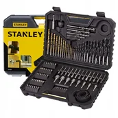 Wiertła - STANLEY ZESTAW WIERTEŁ BITÓW DREWNA METALU OTWORNICE WIERTŁA 100e STA7205 - miniaturka - grafika 1