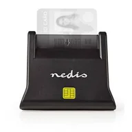 Części i akcesoria do laptopów - Czytnik kart chipowych Nedis CRDRU2SM3BK (CRDRU2SM3BK) - miniaturka - grafika 1