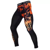Kimona, stroje i obuwie - Poundout Legginsy Sportowe Męskie DOOMSDAY - miniaturka - grafika 1