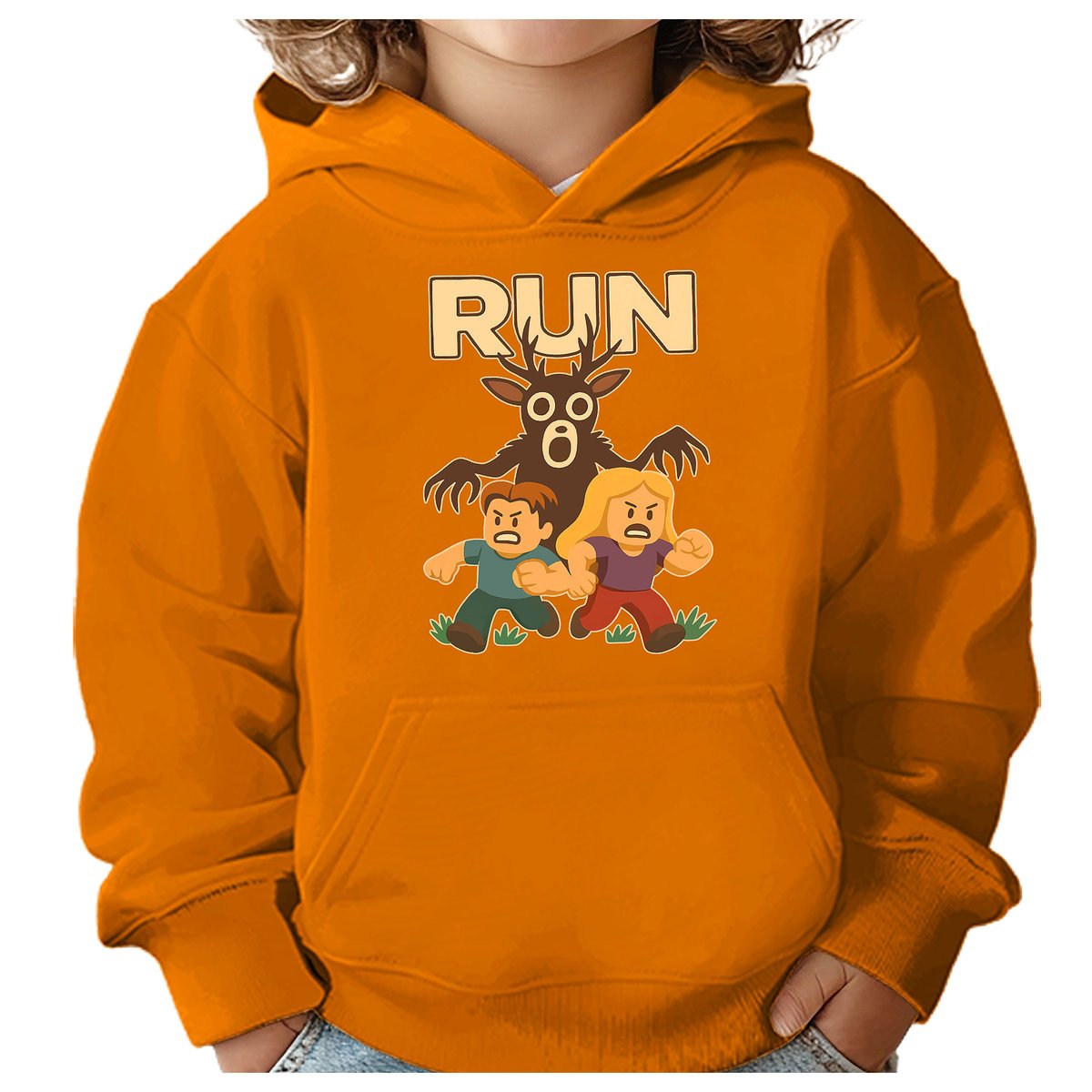 BLUZA DZIECIĘCA Z KAPTUREM 99 NOCY W LESIE ROBLOX 122-128 PREZENT